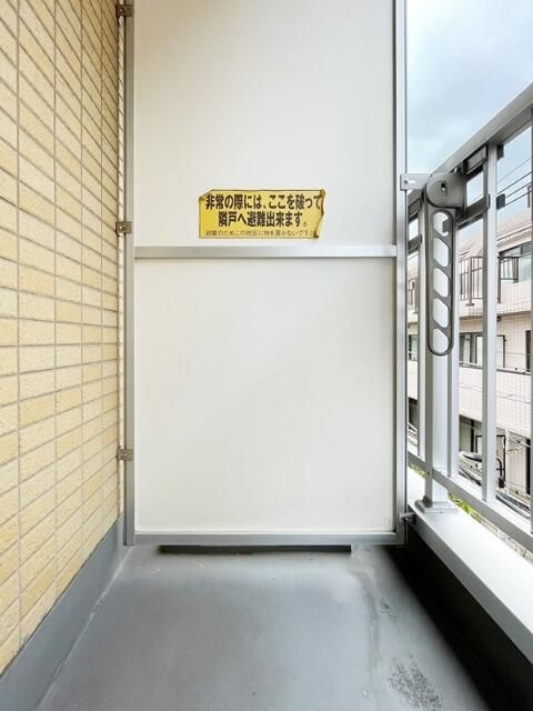 茂木ビルのバルコニー