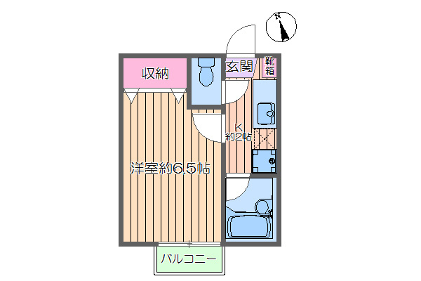 インフィニティー竹ノ塚の間取り