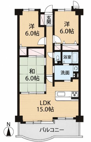 【間取り】 | アドリーム千里丘