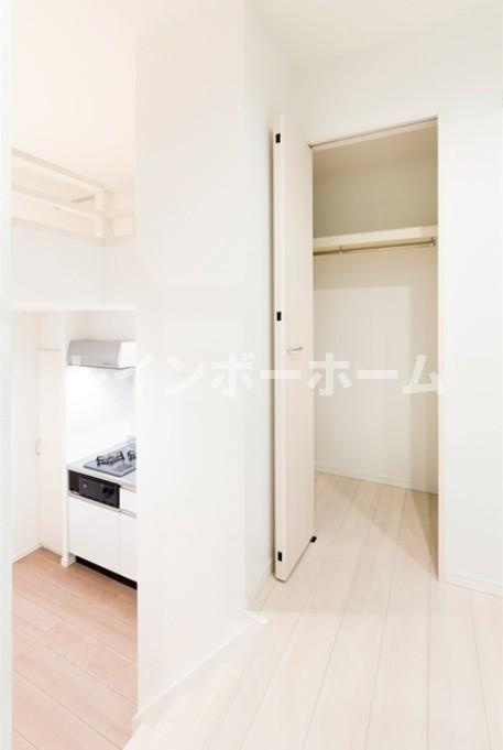 KAHALE松戸A　仲介手数料（賃料の1.10ヵ月）の50％OFF対象物件！の収納|大きなものも収納できそうです