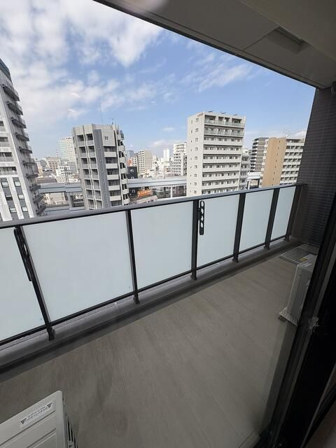 Ｇａｒｄｅｎ　Ｘａｖｉｓ南蒲田のバルコニー