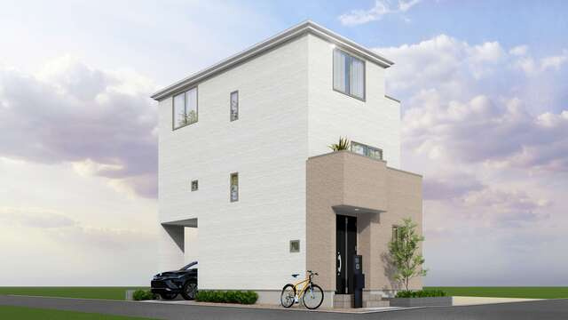 ４３１５市川市本行徳９棟の外観パース