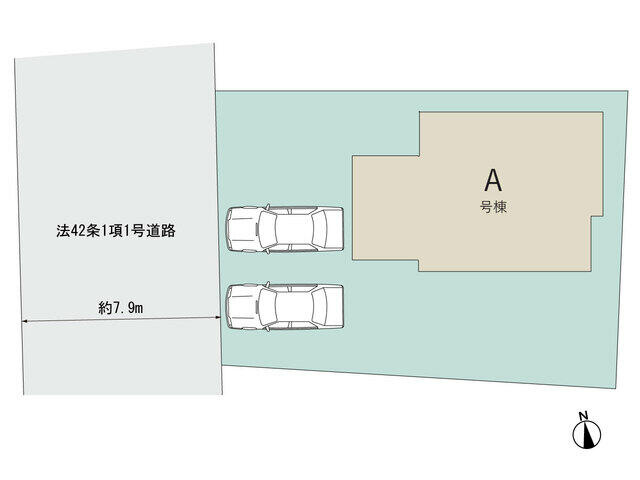 船橋市みやぎ台４丁目２９番の区画図