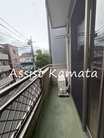 ライト・ハーティッド田園調布のバルコニー
