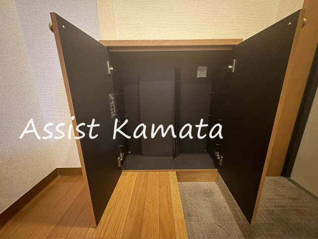 ライト・ハーティッド田園調布の玄関