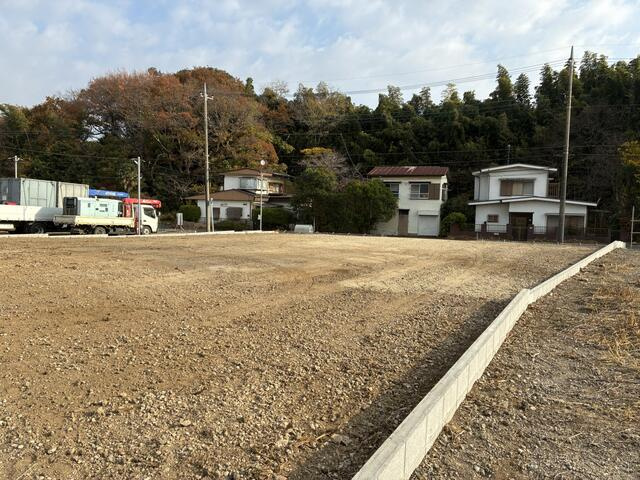 鎌ケ谷市佐津間の売地の外観