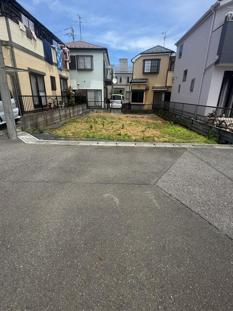 柏市逆井３丁目の売地の外観