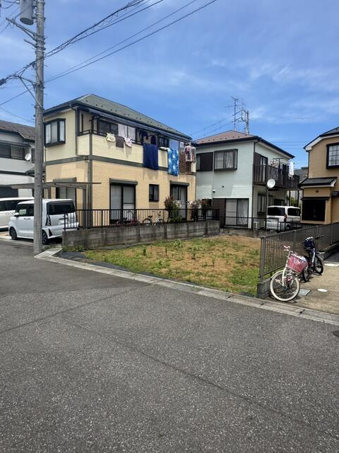 柏市逆井３丁目の売地の外観