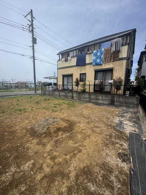 柏市逆井３丁目の売地の外観