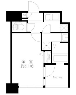 【間取り】 | プレール天王洲アイル弐番館 | 間取りです。