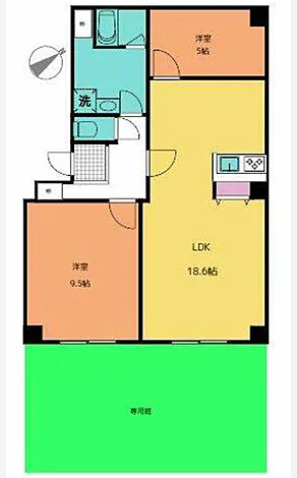 大田区南雪谷１丁目の一棟マンションの間取り