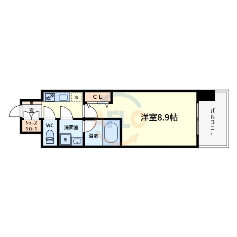 スプランディッド堺東Ⅲの間取り|スプランディッド堺東Ⅲ　間取り