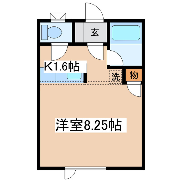 シャルムＳＯＩ７の間取り