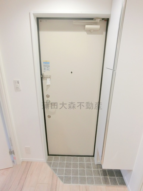 グラシア・ベイ大森の玄関