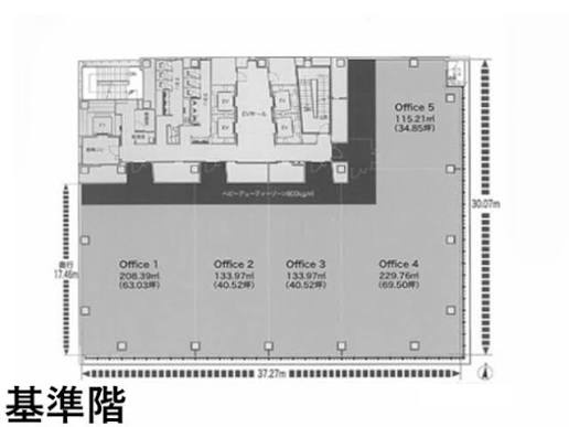 セントライズ栄の間取り