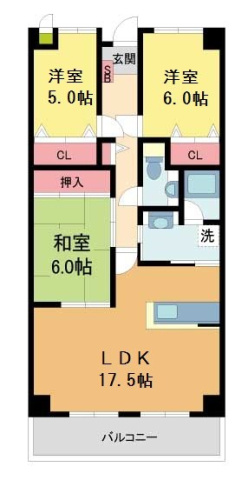 サンテ東甲子園の間取り
