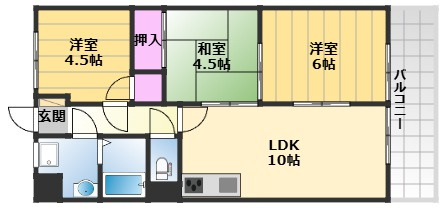【間取り】 | collection和泉府中