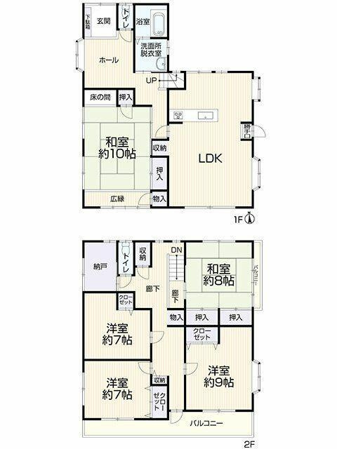 沼津市大岡の中古一戸建|間取り