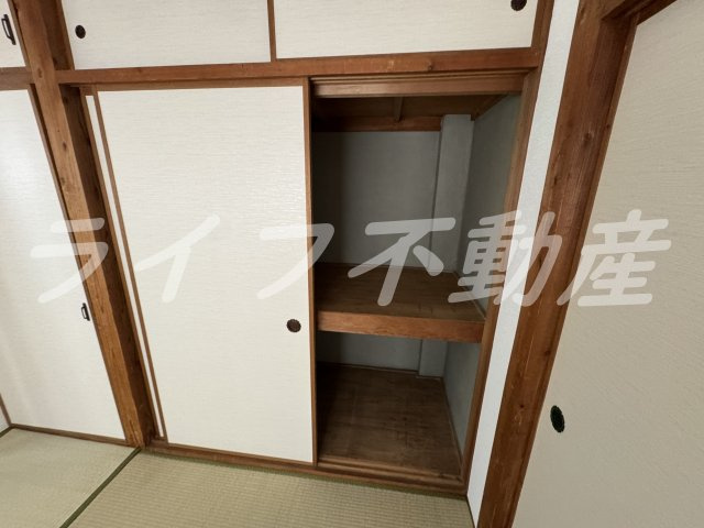 リバーウエスト緑橋の収納|収納のためのスペースです