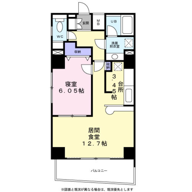 アクトフォルム武蔵小山の間取り