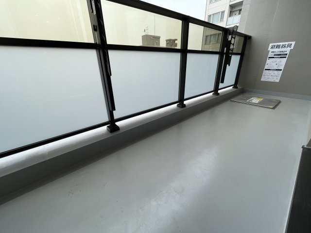 レーベン北24条THE RESILIAのバルコニー