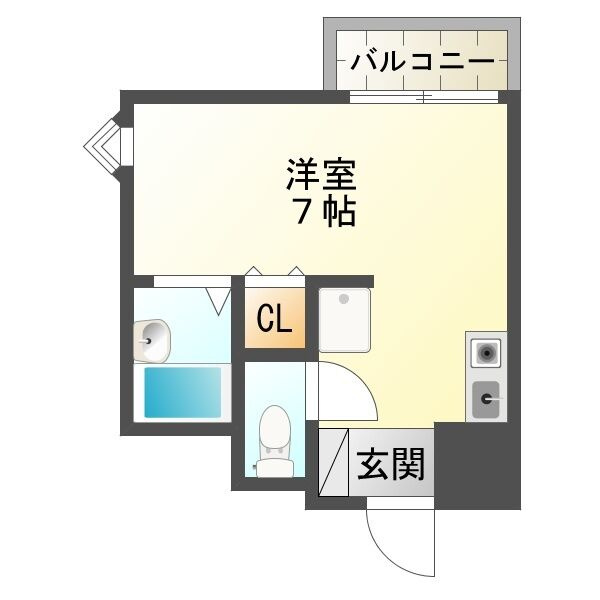 メゾンピアYUKYUの間取り