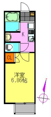 【間取り】 | 仮）道野辺共同住宅