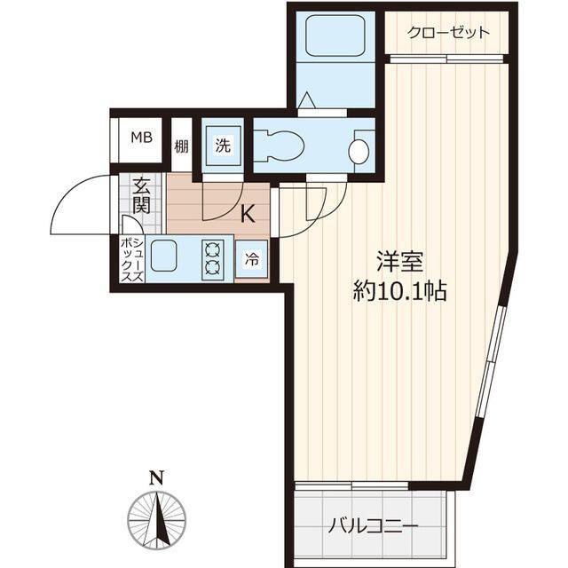 Ｂｅｖｅｒｌｙ　Ｈｏｍｅｓ　下赤塚の間取り