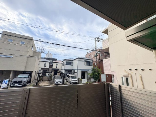 芦屋市宮川町のアパートの展望
