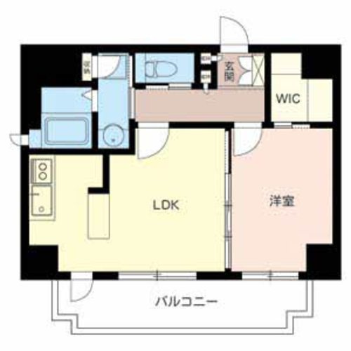 パラッツォロッサの間取り