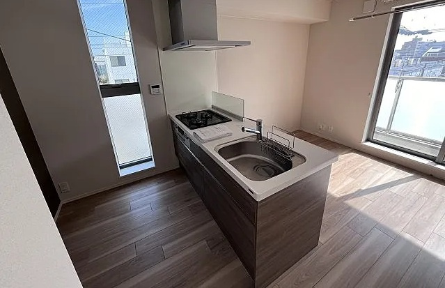 西宮市大屋町の賃貸マンションの居間・リビング