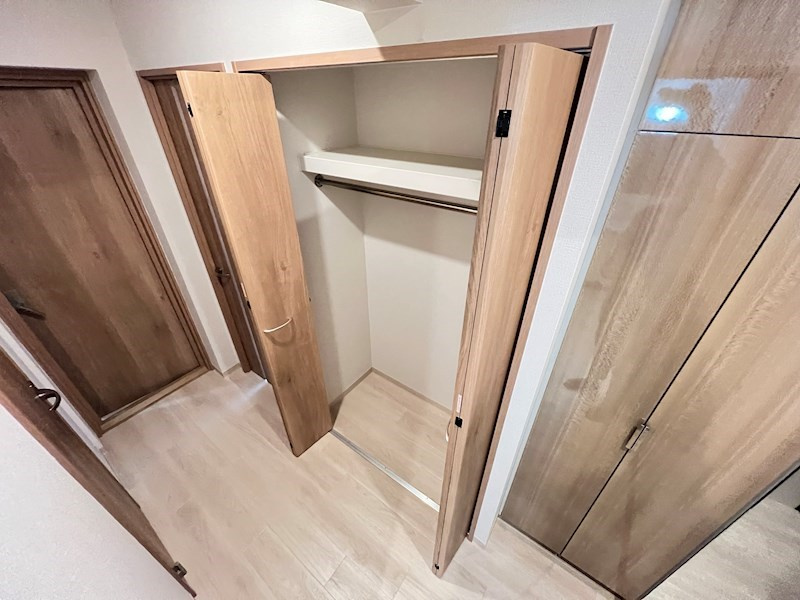 西宮市北昭和町の賃貸マンションの収納