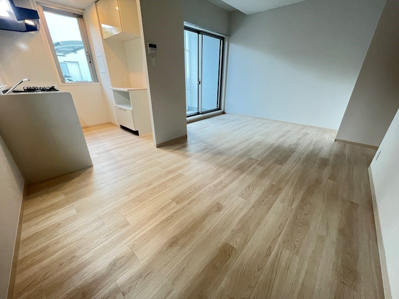 西宮市北昭和町の賃貸マンションの居間・リビング