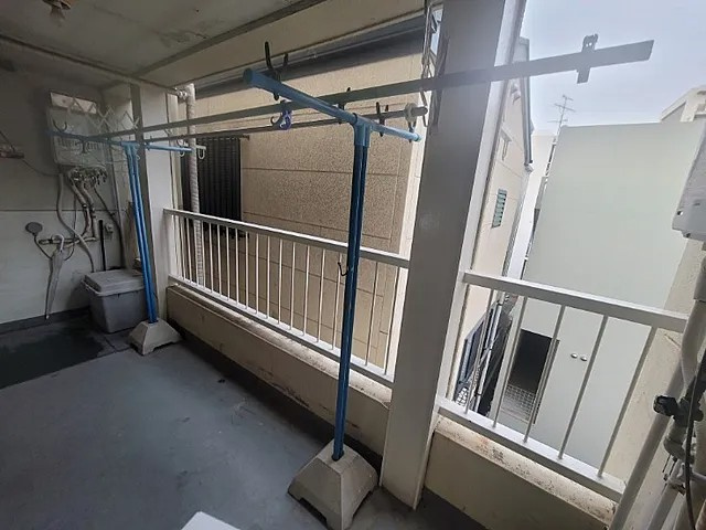 神戸市中央区大日通２丁目の賃貸マンションのバルコニー
