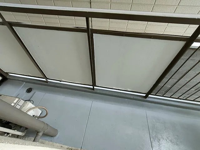 宮川荘のバルコニー