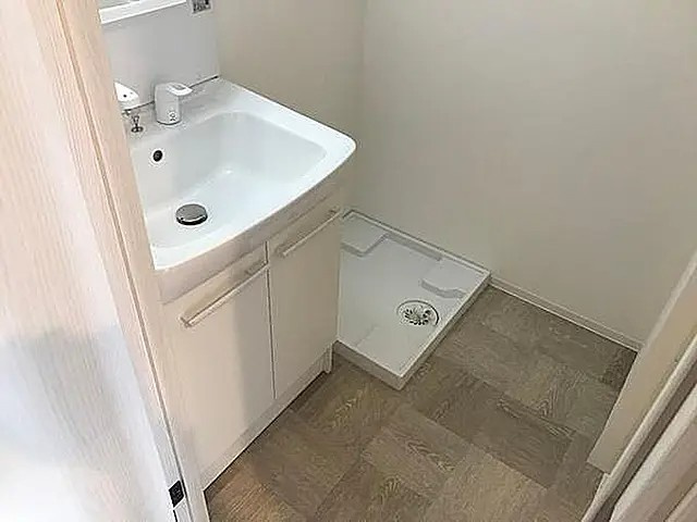 灘北レジデンスの洗面所