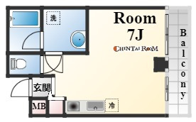 セルフィーユ六甲の間取り