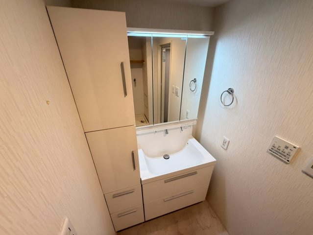 神戸市灘区森後町２丁目の賃貸マンションの洗面所