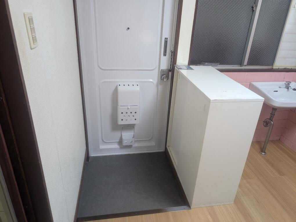 神戸市東灘区住吉本町１丁目の賃貸マンションの玄関