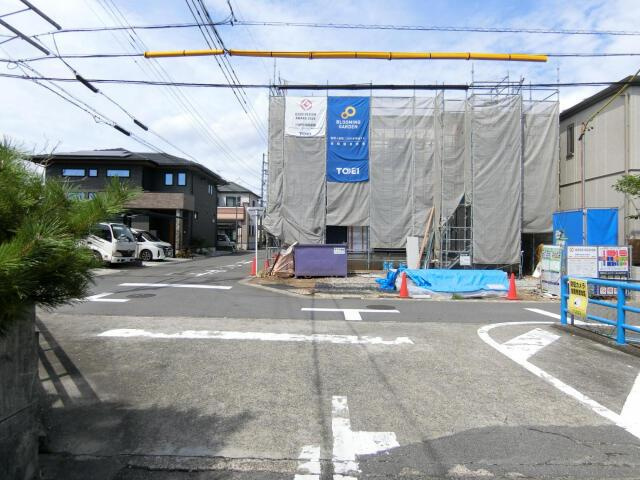 仲介手数料無料）一宮市北方町北方１棟／１期１号棟|8月30日撮影 南西交差点