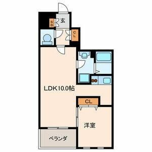 【間取り】 | ブラントーレ哲学堂 | 間取りです。