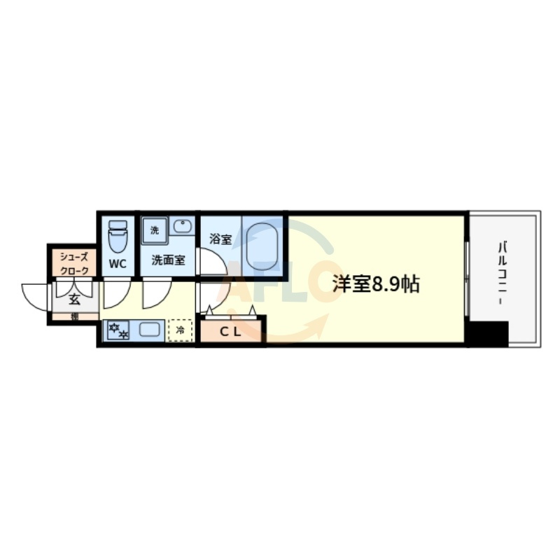 スプランディッド堺東Ⅲの間取り|スプランディッド堺東Ⅲ　間取り