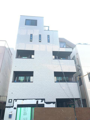【外観】 | ロータスレジデンス住吉 | 建築中の外観です。