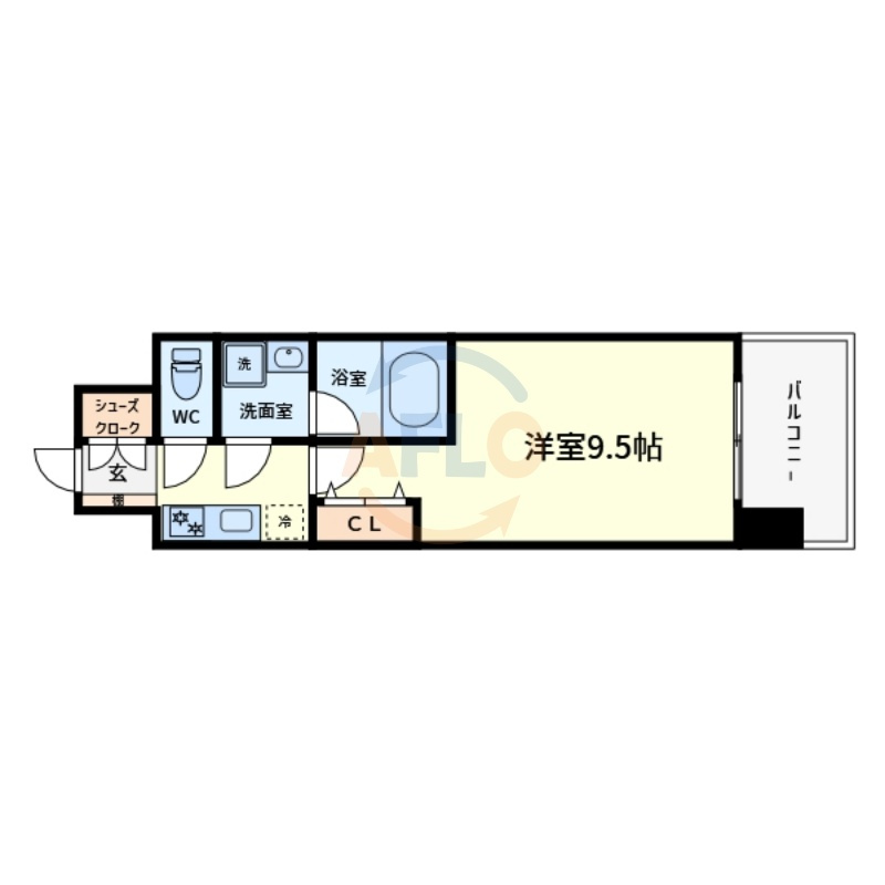 スプランディッド堺東Ⅲの間取り|スプランディッド堺東Ⅲ　間取り
