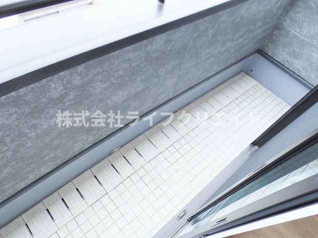 アルマコート万願寺のバルコニー