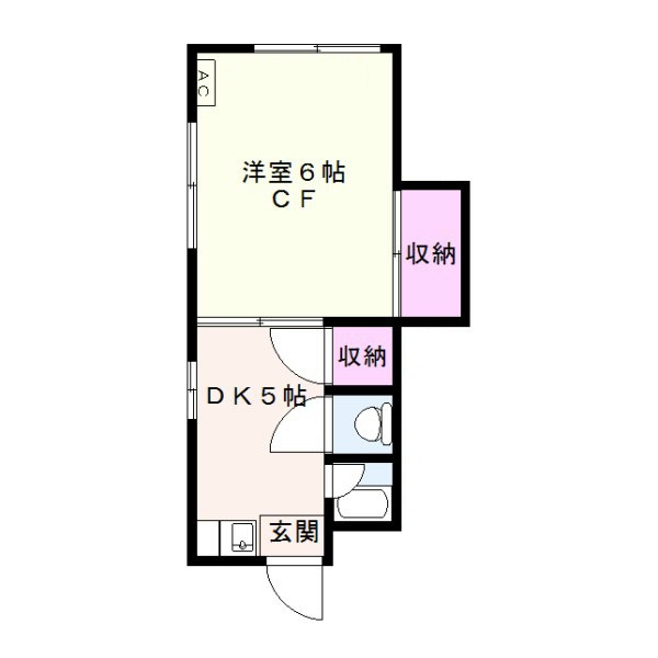 チェリーヒル小林Ⅲ の間取り|間取りです。