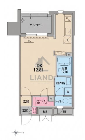 RJRプレシア博多　住吉小学校区の間取り|RJRプレシア博多