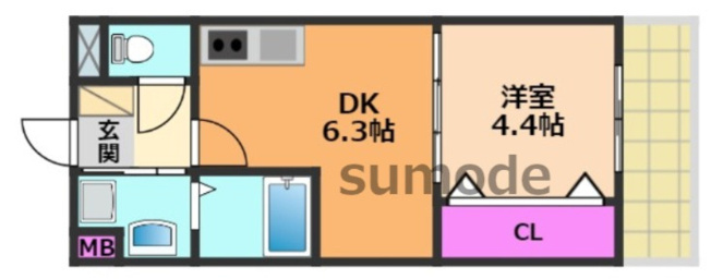 【間取り】 | ビバス南茨木