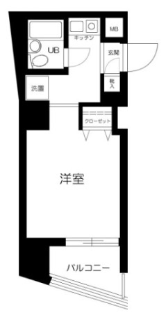 プレール新宿余丁町の間取り