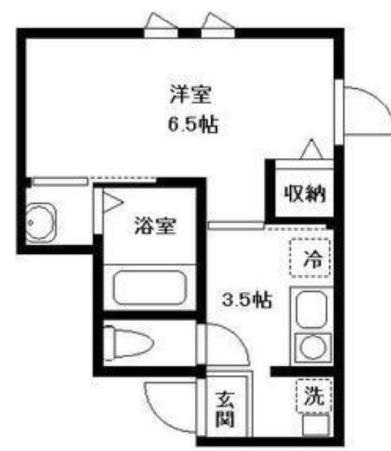 プリムヴェールの間取り|間取りです。